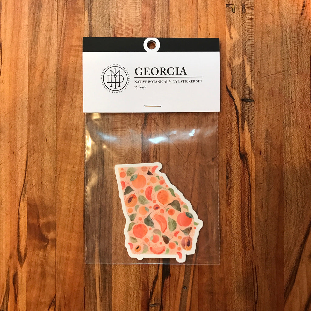 Georgia Sticker Set of 3