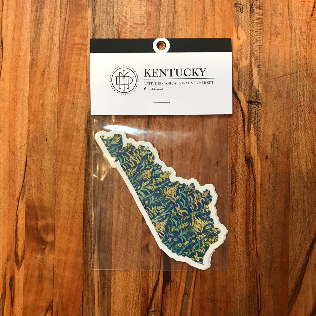 Kentucky Stickers Set of 3